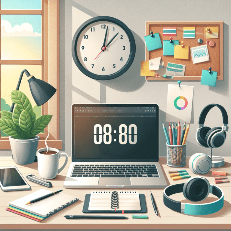 The Hum of Productivity: A Freelancer's Daily Routine Blueprint