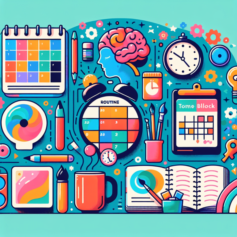 Routine Building: A Daily Time Blocking System for Creatives