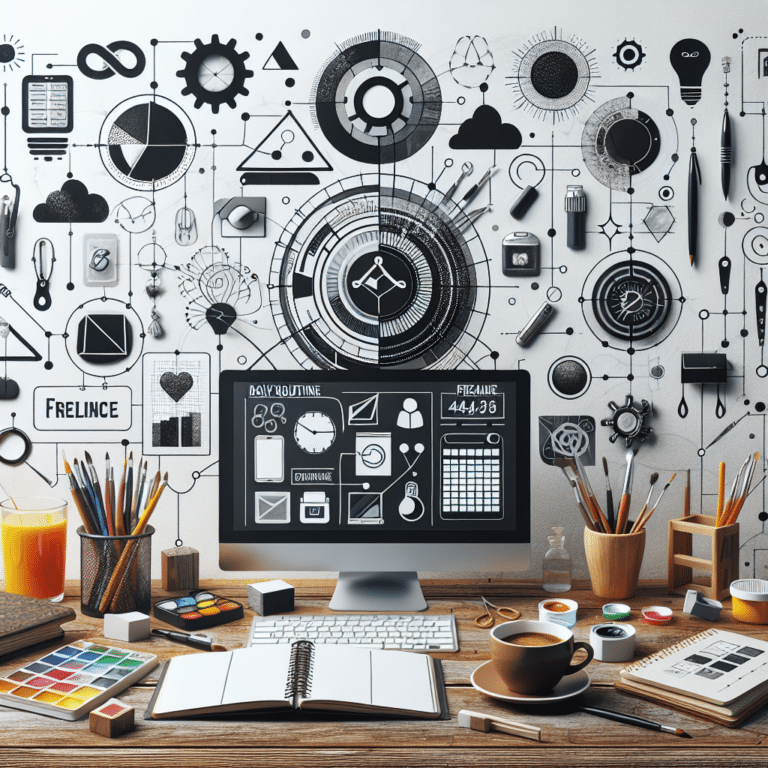 Maintaining a Daily Routine for Creative Freelancers