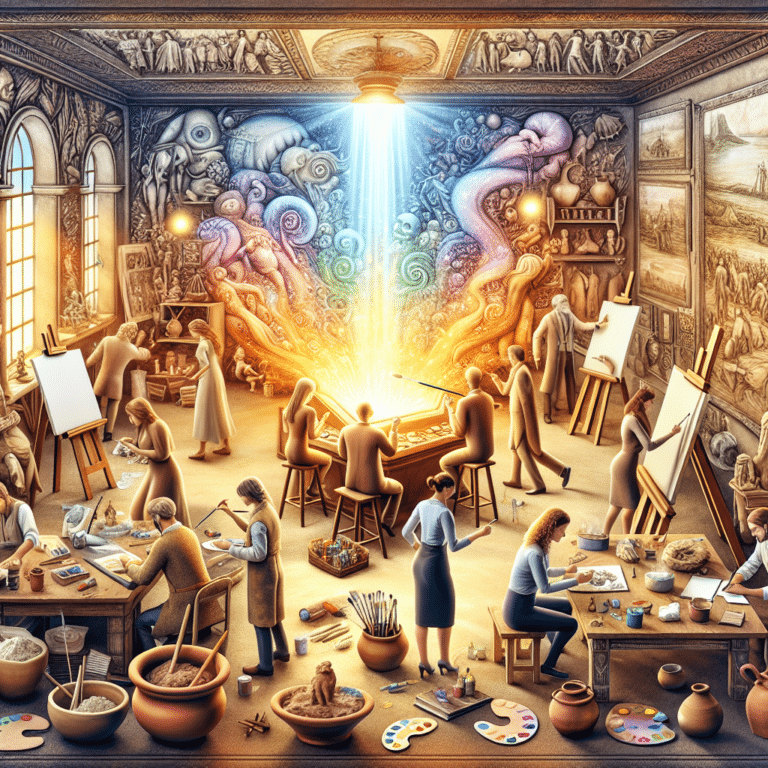 Creative Work Process for Artists