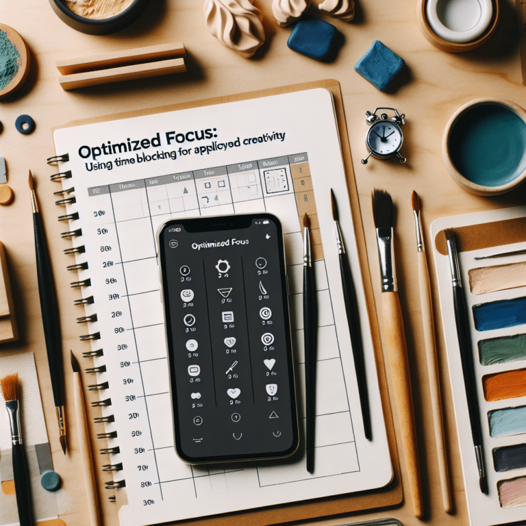 Optimized Focus: Using Time Blocking for Applied Creativity