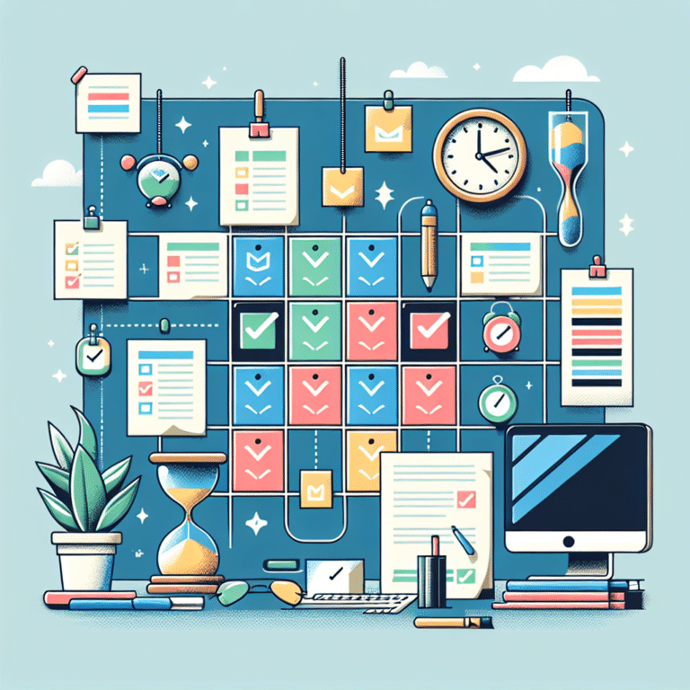 Maintain Your Workflow with a Weekly Time Blocking Template